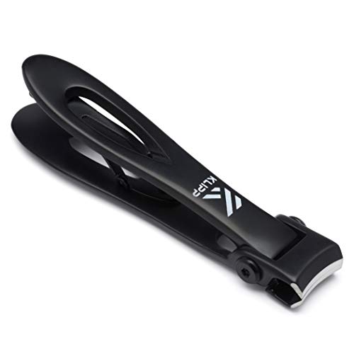 KLIPP Nail Clippers for Thick Nails – 15 mm Wide Jaw Fingernail and Toenail C...