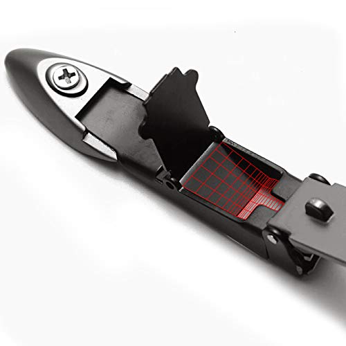 Nail Clippers for Men with Catcher - KLIPP Razor-Sharp Heavy Duty Self-Collec...