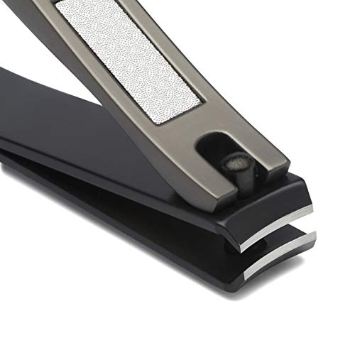 Nail Clippers Set for Men and Women, KLIPP Arched Zinc Alloy Nail Trimmers wi...