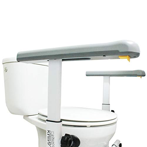 KMINA - Toilet Frames for the Elderly, Toilet Frame with Handles, Toilet Safe...