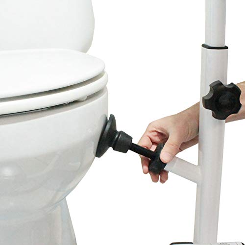 KMINA - Toilet Frames for the Elderly, Toilet Frame with Handles, Toilet Safe...