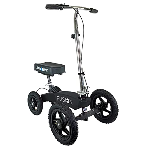 KneeRover All Terrain Fusion Knee Scooter Patent Pending Crutch Alternative w...