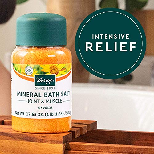 Kneipp Arnica Mineral Bath Salts, Joint & Muscle 17.63 Ounces