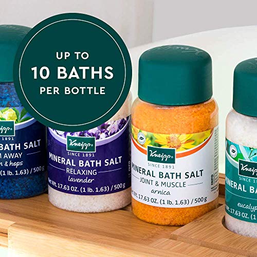Kneipp Arnica Mineral Bath Salts, Joint & Muscle 17.63 Ounces