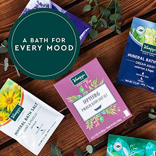Kneipp Bath Salts Pampering Gift Set of 4 Sachets for Joint