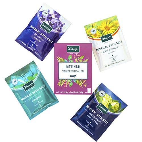 Kneipp Bath Salts Pampering Gift Set of 4 Sachets for Joint