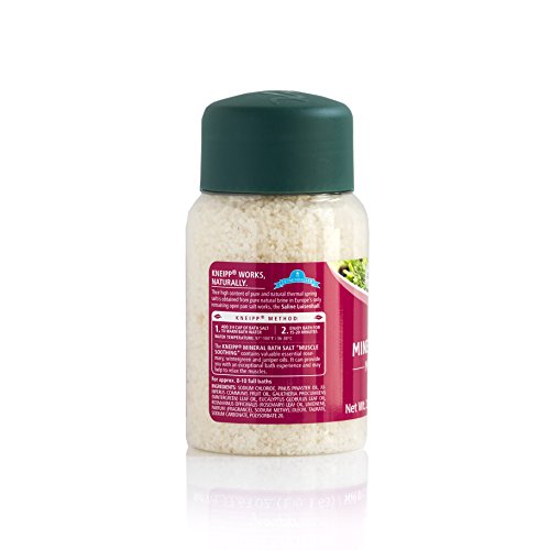 Kneipp Mineral Bath Salt, Muscle Smoothing, Juniper, 17.63 fl. oz.