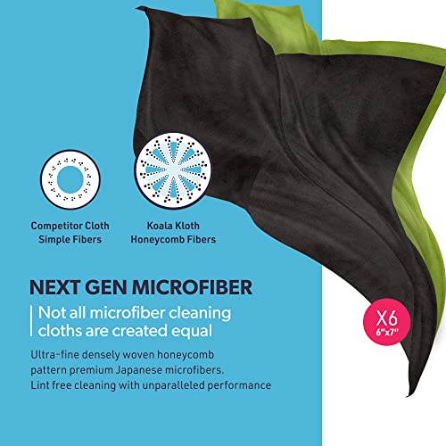 Koala Lens Cleaning Cloth | Japanese Microfiber Glasses and Screen Cleaner | ...