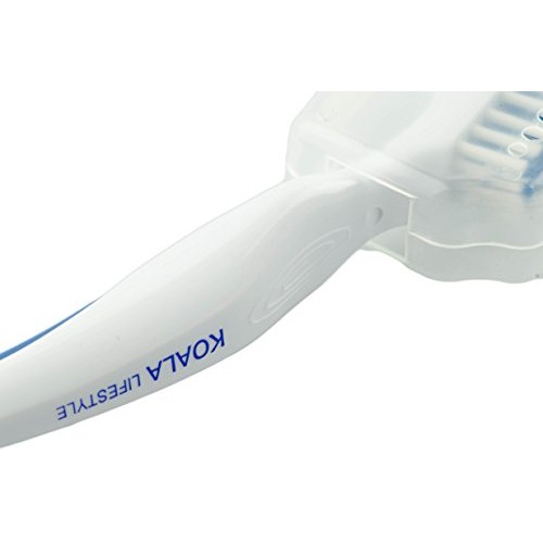 Koala Lifestyle Denture Cleaner Brushes with Covers | Cleaning Toothbrush for...