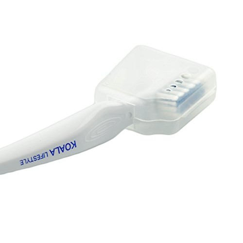 Koala Lifestyle Denture Cleaner Brushes with Covers | Cleaning Toothbrush for...