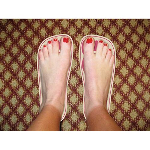 120 Pairs(240feets) Spray Tan Feet Pads in Pink For Sunless Spray Tanning