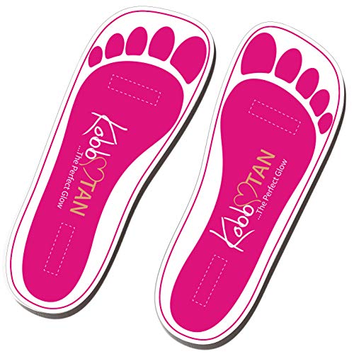 60 Pairs(120feets) Spray Tan Feet Pads For Sunless Spray Tanning in Pink