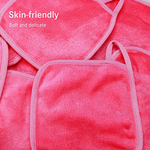 KODAMO | Reusable Makeup Remover Cloth 6 x 6 in 12 Pack - Microfiber Washable...
