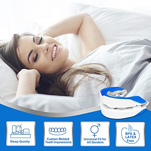 Anti Snoring Devices Adjustable Snore Guard, Snoring Custom Stopper Prevent B...