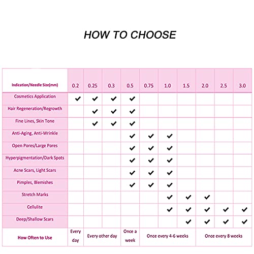 Koi Beauty Professional Derma Stamp Adjustable Titanium Microneedling Pen Mic...