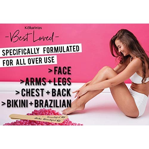 Hard Wax Beads for Hair Removal – All in One Body Formula – Our Most Versatil...