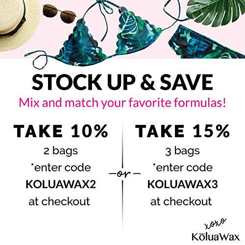 Hard Wax Beads for Hair Removal – All in One Body Formula – Our Most Versatil...