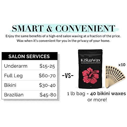 Hard Wax Beads for Hair Removal – All in One Body Formula – Our Most Versatil...