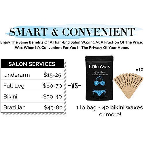 Hard Wax Beads for Hair Removal – Coarse Body Hair Formula – Our Strongest Wa...