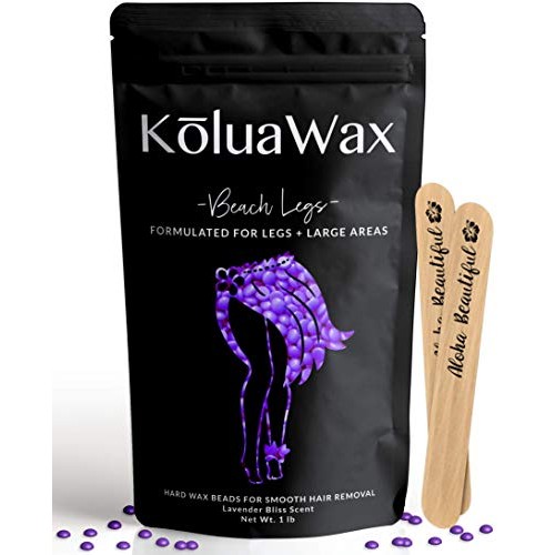 Hard Wax Beads for Hair Removal – Leg Hair Formula – Our Most Flexible Wax fo...