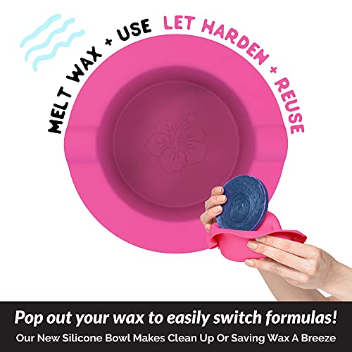 Waxing Kit Wax Warmer Hair Removal with Hard Wax Beans. KoluaWax Multiple For...