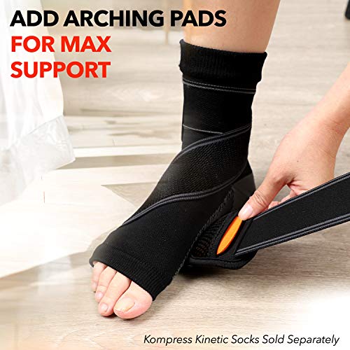 KOMPRESS KINETIC Compression Socks - Circulation Socks for Foot & Heel Pain R...