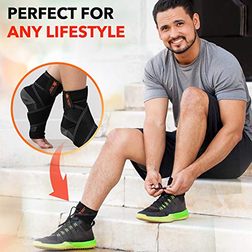 KOMPRESS KINETIC Compression Socks - Circulation Socks for Foot & Heel Pain R...
