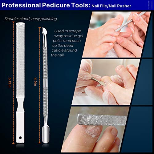 Toenail Clippers for Thick Nails, Toe Nail Clippers Adult Thick Nails Long Ha...