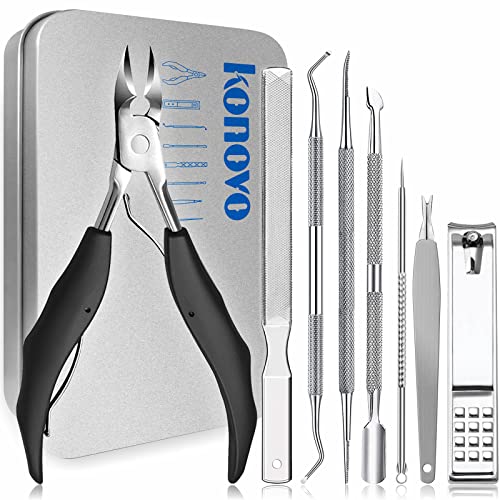 Toenail Clippers for Thick Nails, Toe Nail Clippers Adult Thick Nails Long Ha...