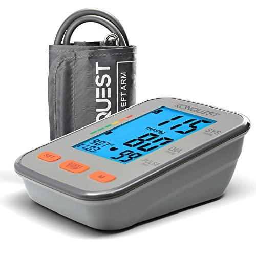 Konquest KBP-2704A Automatic Upper Arm Blood Pressure Monitor - Adjustable Cu...