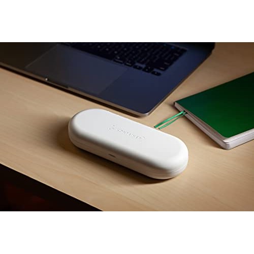 SmileKontainer Slimline Retainer Case: Compact Dental Travel Case for Aligner...