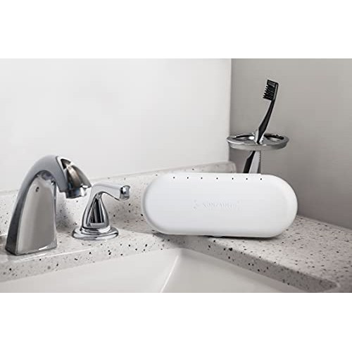 SmileKontainer Slimline Retainer Case: Compact Dental Travel Case for Aligner...