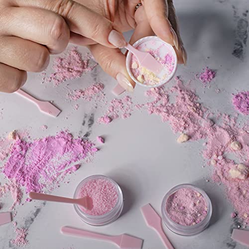 Kopperko 100 Pack 2.5 Inch Cosmetic Spatulas - Small Plastic Spatula for Cosm...