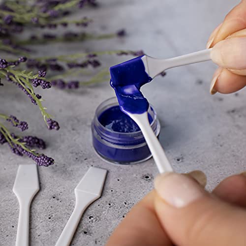 Kopperko 500 Pack 2.5 Inch Cosmetic Spatulas - Small Plastic Spatula for Cosm...