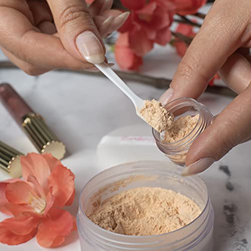 Kopperko 500 Pack 2.5 Inch Cosmetic Spatulas - Small Plastic Spatula for Cosm...