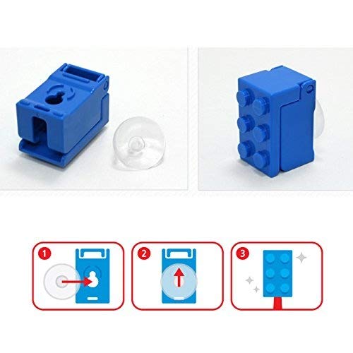 3pcs Brick Design Toothbrush Case Cover Holder Set for Office, Travel, Home f...