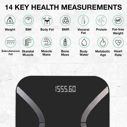 KoreHealth KoreScale - Scale for Body Weight and Fat | Smart Scale Weight wit...