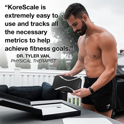 KoreHealth KoreScale - Scale for Body Weight and Fat | Smart Scale Weight wit...