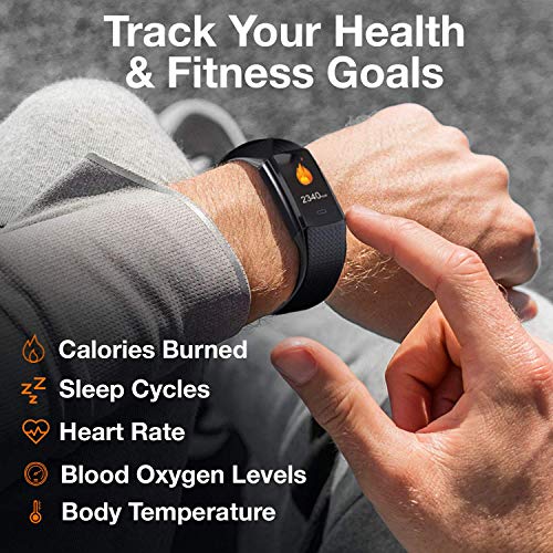 KoreHealth KoreTrak Pro Fitness Tracker - Activity & Fitness Trackers l Heart...
