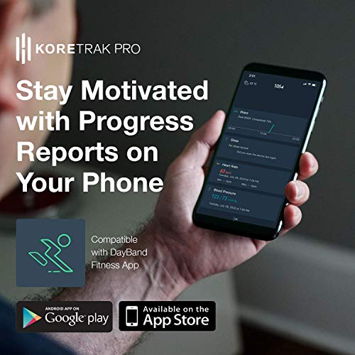 KoreHealth KoreTrak Pro Fitness Tracker - Activity & Fitness Trackers l Heart...