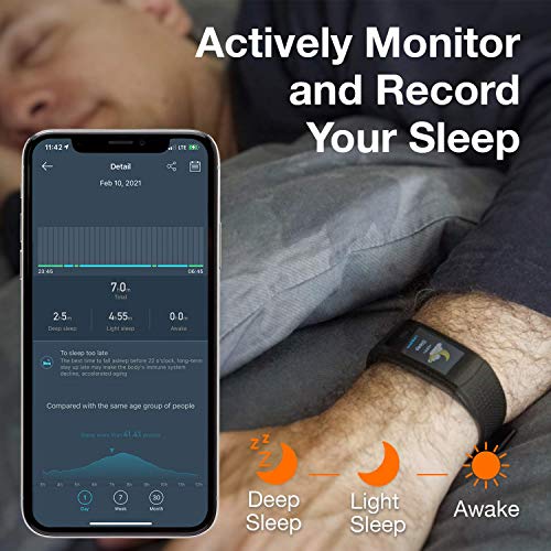 KoreHealth KoreTrak Pro Fitness Tracker - Activity & Fitness Trackers l Heart...