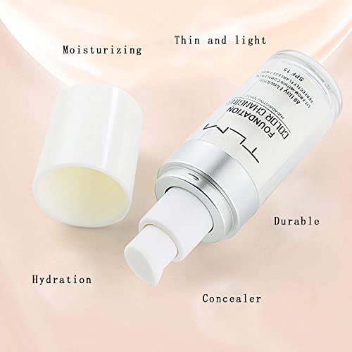 30ml TLM Color Changing Foundation Liquid Base Makeup Change To Your Skin Ton...