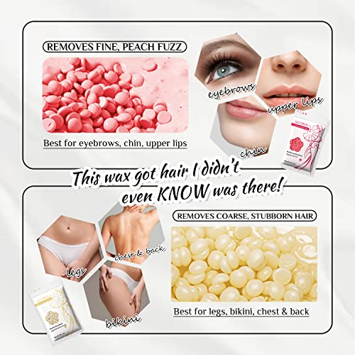 KOTAMU Digital Wax Warmer Kit for Hair Removal, At Home Waxing Kit for Women ...