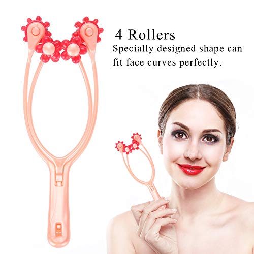 Face Roller Massager, 3D Facial Massage Tightens and Lifts The Skin Removes D...