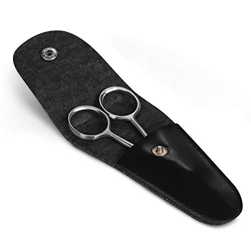 Kovira Precision Nose Hair Scissors with Adjustable Tension Screw - 10.16cm/4...