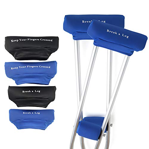 KpaopaoK Crutch Pads, Advanced Crutches Accessories, Soft Foam Underarm Non-S...