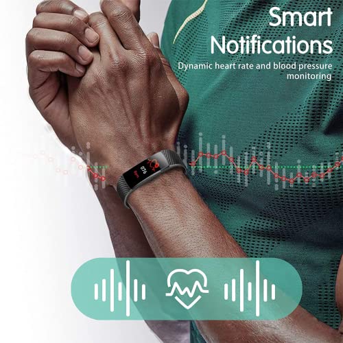 Fitness Tracker - Activity Tracker Watch with Heart Rate Blood Pressure Sleep...