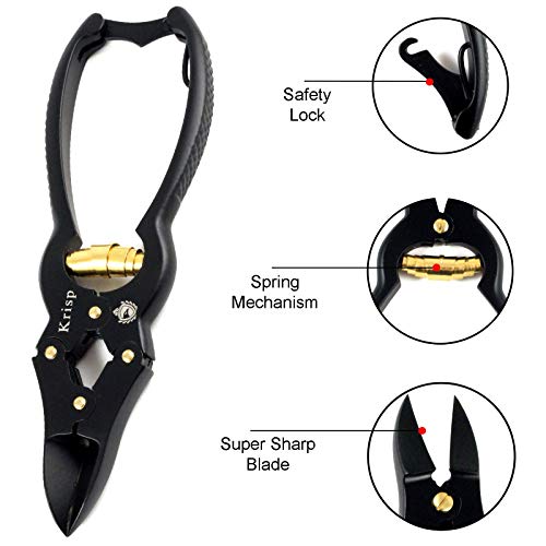 Toenail Clippers for Thick Ingrown Toenails - Heavy Duty Upgraded Medical Gra...