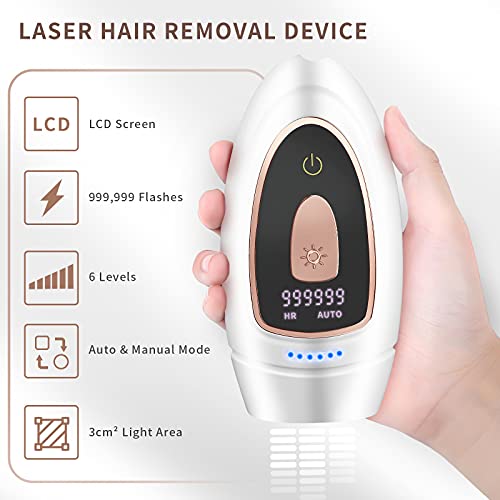 IPL Hair Removal, Laser Hair Removal for Women Permanent Hair Removal Device ...
