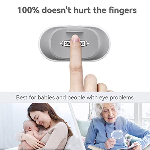 KRX Electric Nail Clipper, Fingernail Cutter and File 2 in 1 Design, Nail Scr...